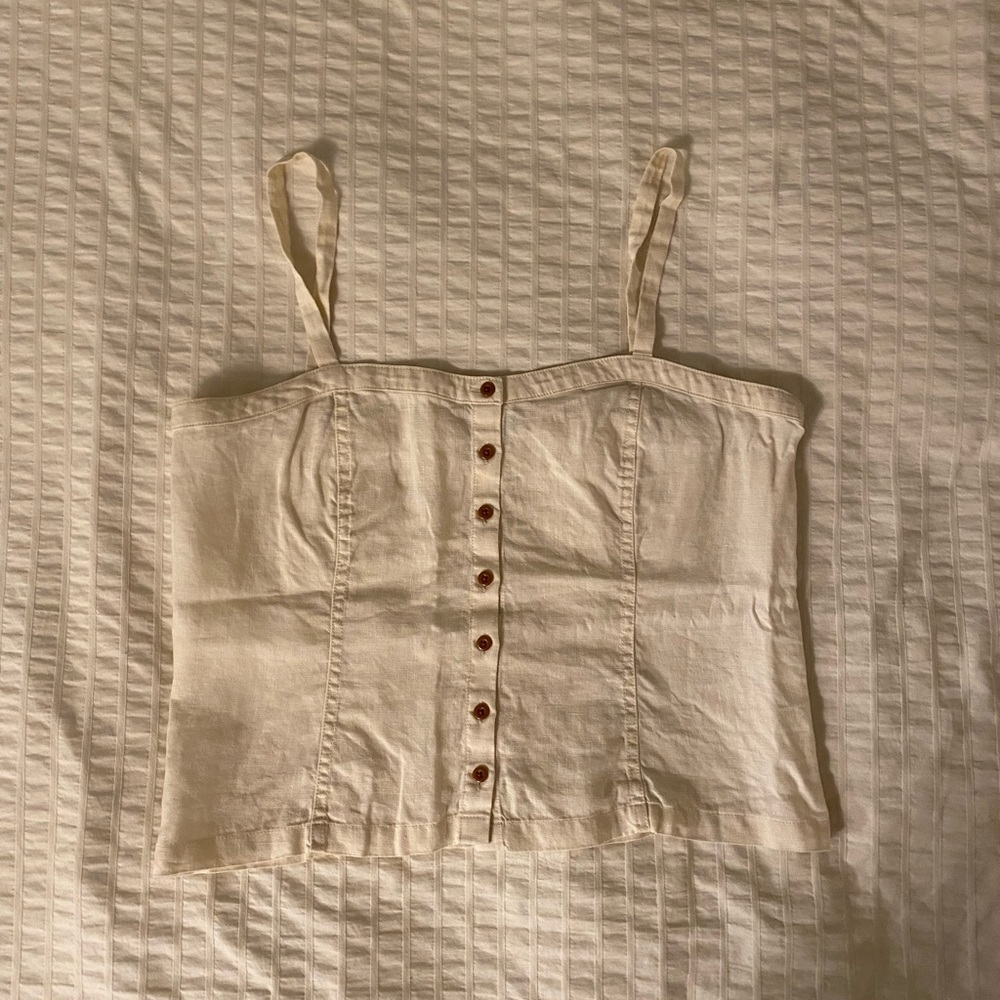Everlane Linen Tank Top